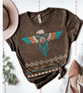 Brown Tribal Tee