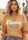 Mustard Cowboy Sweatshirt