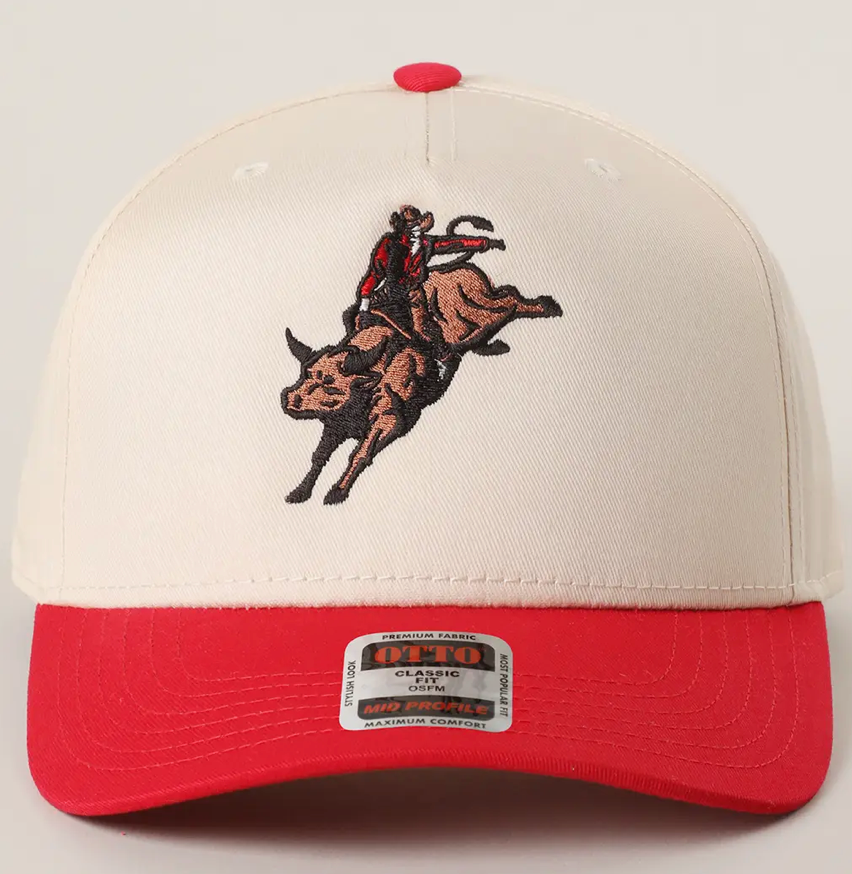 Bull Riding Cap