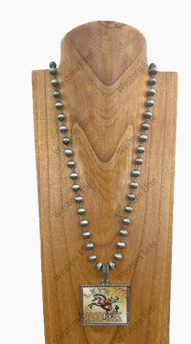 Faux Wild Rodeo Necklace