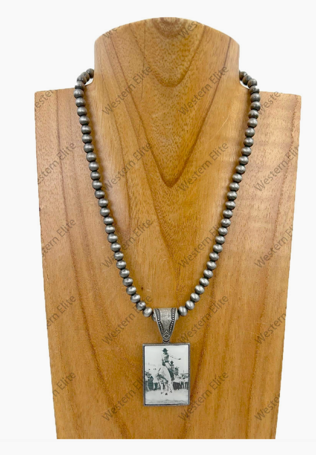 Faux Vintage Cowboy Necklace