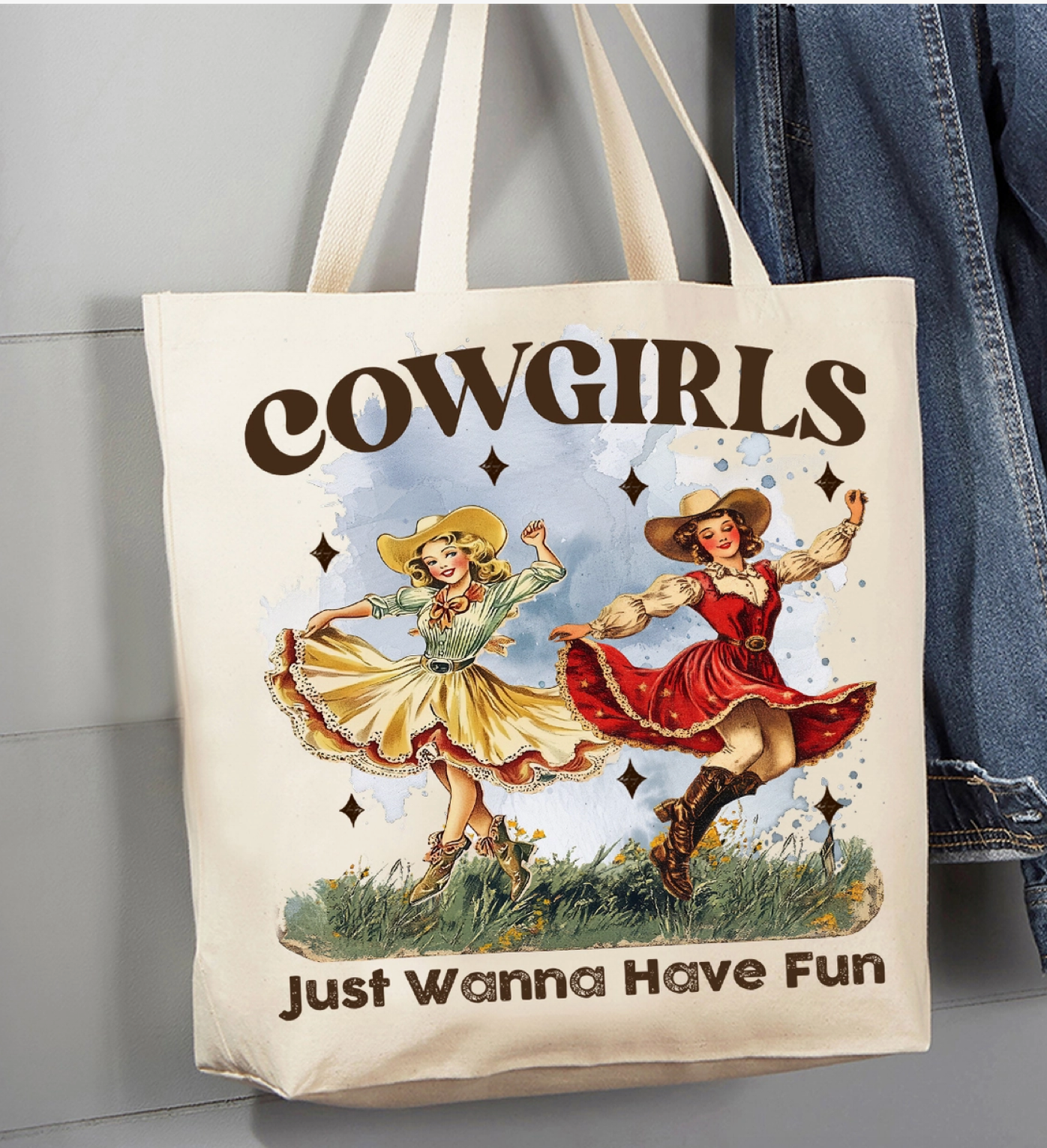 Cowgirl Just Tote