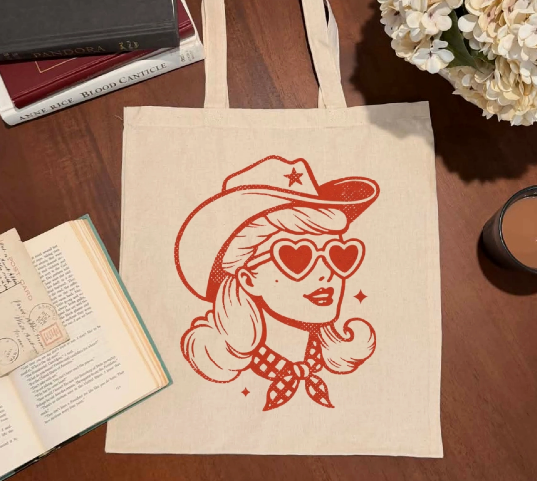 Heart Cowgirl Tote