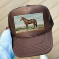 Horse Painting Cap