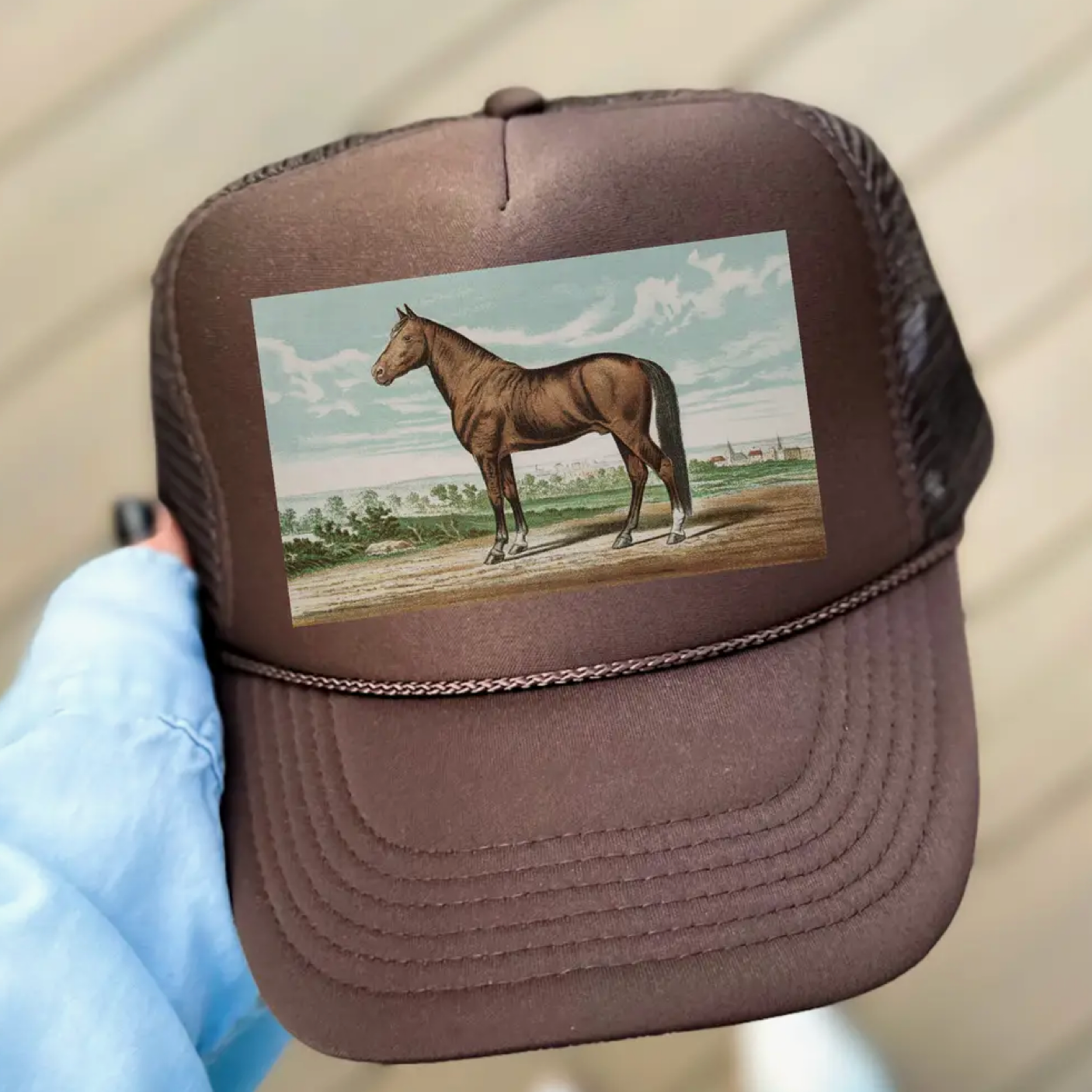 Horse Painting Cap