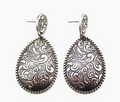 Western Teardrop Earring