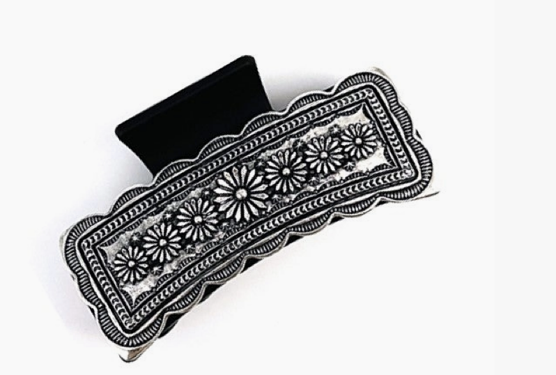 Floral Western Clip
