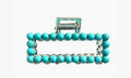 Turquoise Stone Clip