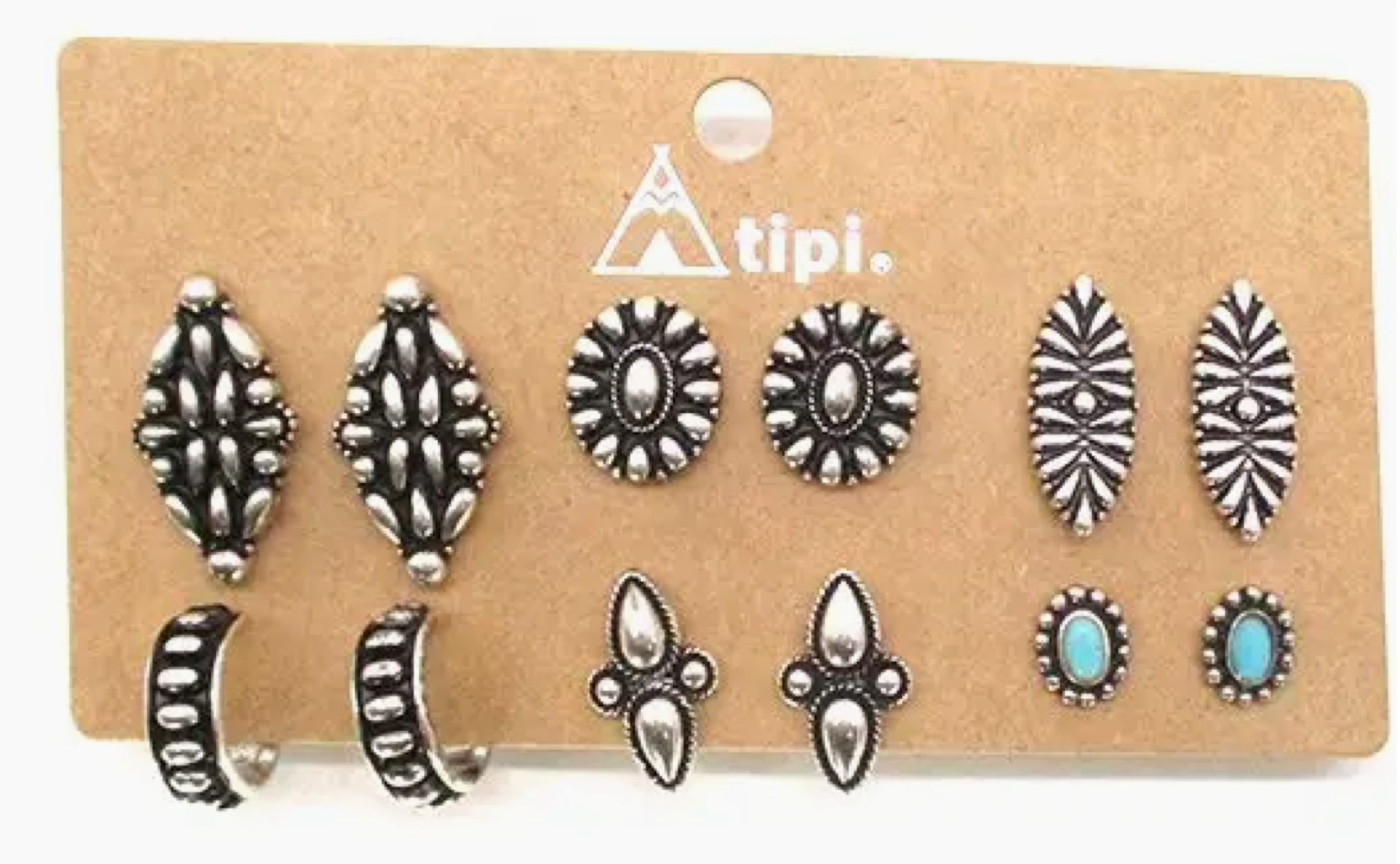 Western Mix Earring Set