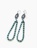 Turquoise Tear Drop Earrings