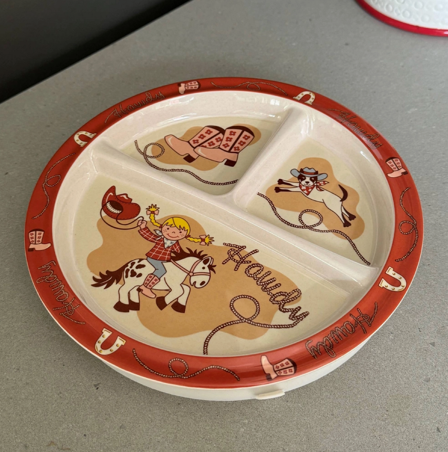 Howdy Plate