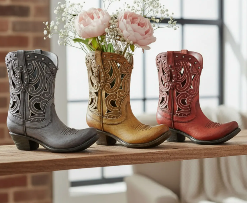 Mini Boot Vase