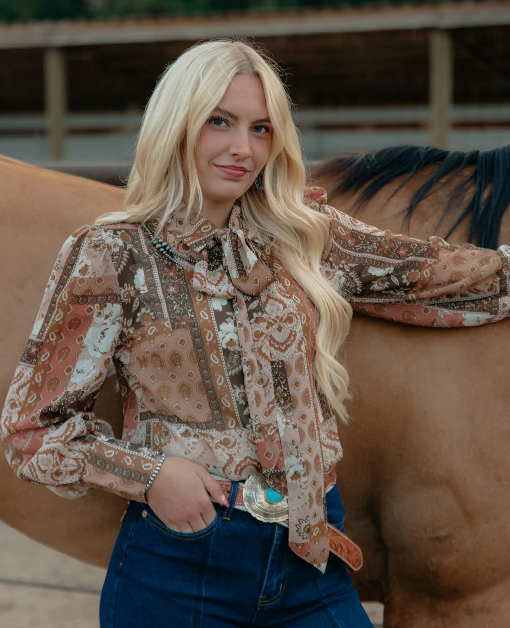 Paisley Blouse