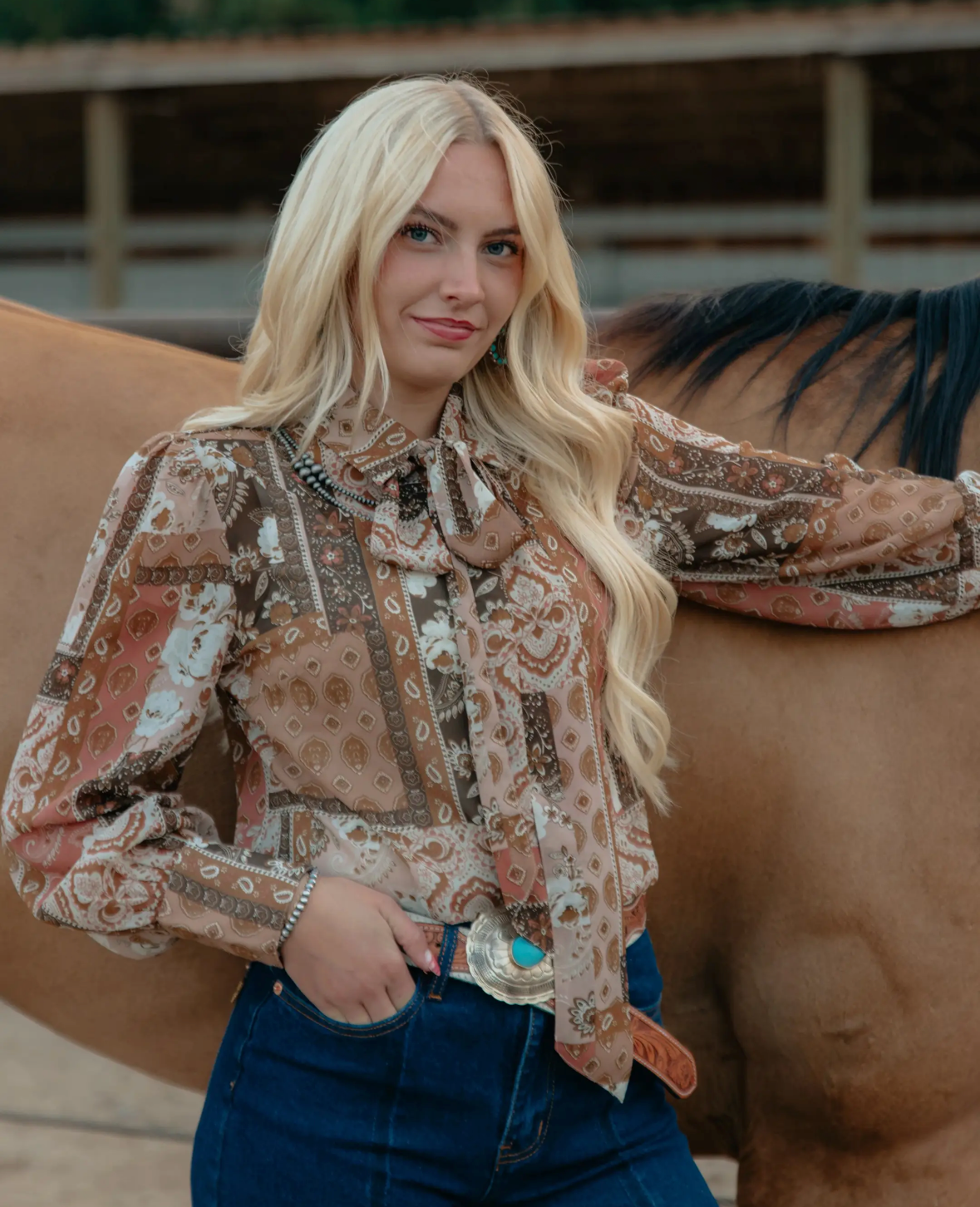 Paisley Blouse